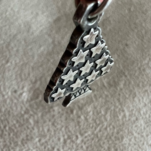 NEW Vintage James Avery retired Christmas tree star ornaments - Picture 8 of 8